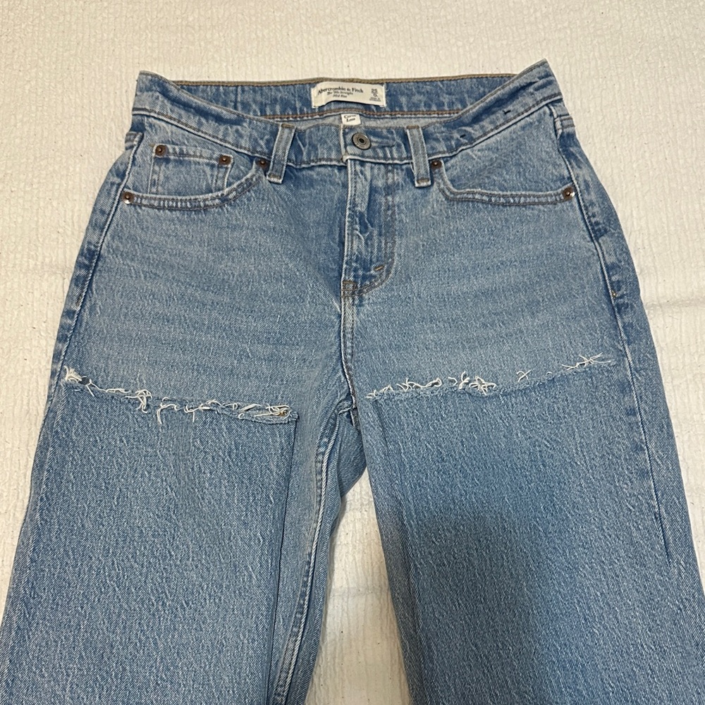 Abercrombie 90’s straight mid rise jeans - Curve Love